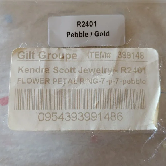 KENDRA SCOTT FLOWER PETAL RING 7 - Picture 6 of 7